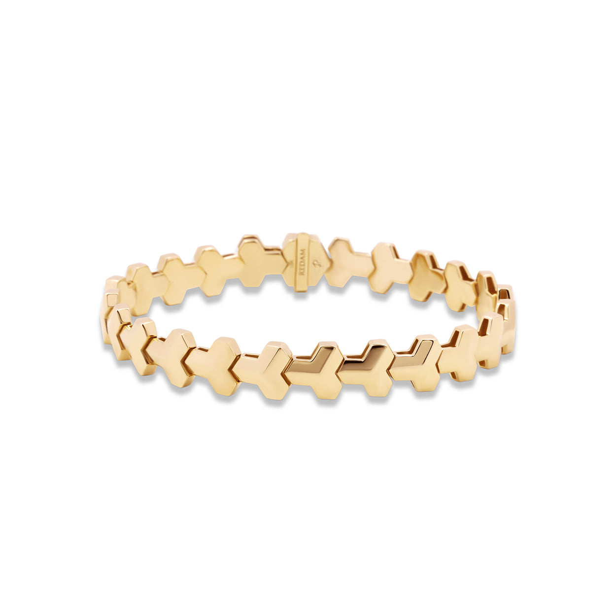 Bracelet with interlocking design