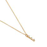 Double - layered with delicate pendant in Necklace by REDAM JEWELRY