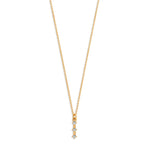 Double - layered with delicate pendant in Necklace by REDAM JEWELRY