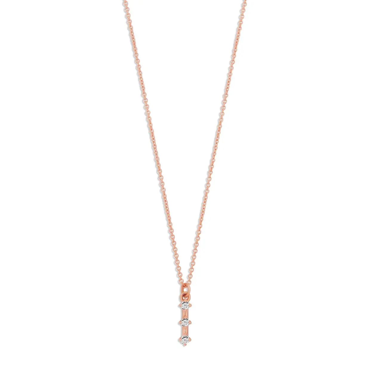 Double - layered with delicate pendant in Necklace by REDAM JEWELRY