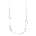 Gold Geometric Necklace in Necklace by REDAM JEWELRY