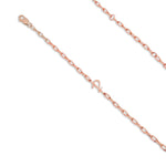 Sapphire Circle Necklace in by REDAM JEWELRY